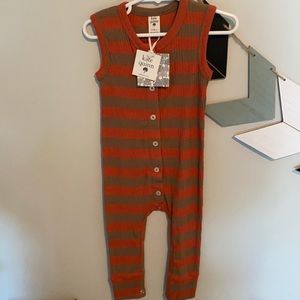 NWT Kate Quinn sleeveless one piece. Ribbed cotton.